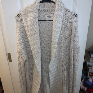 Abercrombie & Fitch cable knit cardigan